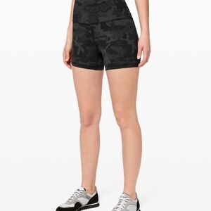 Lululemon Align Short *4" | Incognito Camo Multi Grey | Size 6